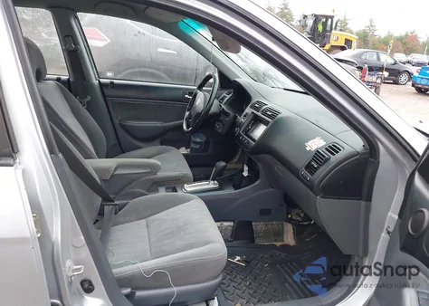 2005 Honda Civic Lx z USA, uszkodzony, nr VIN 2HGES16525H623343